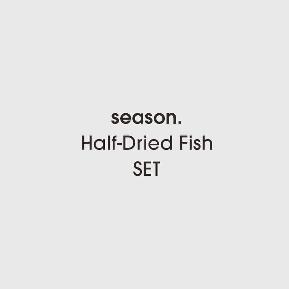 Season. Half-Dried Fish. SET